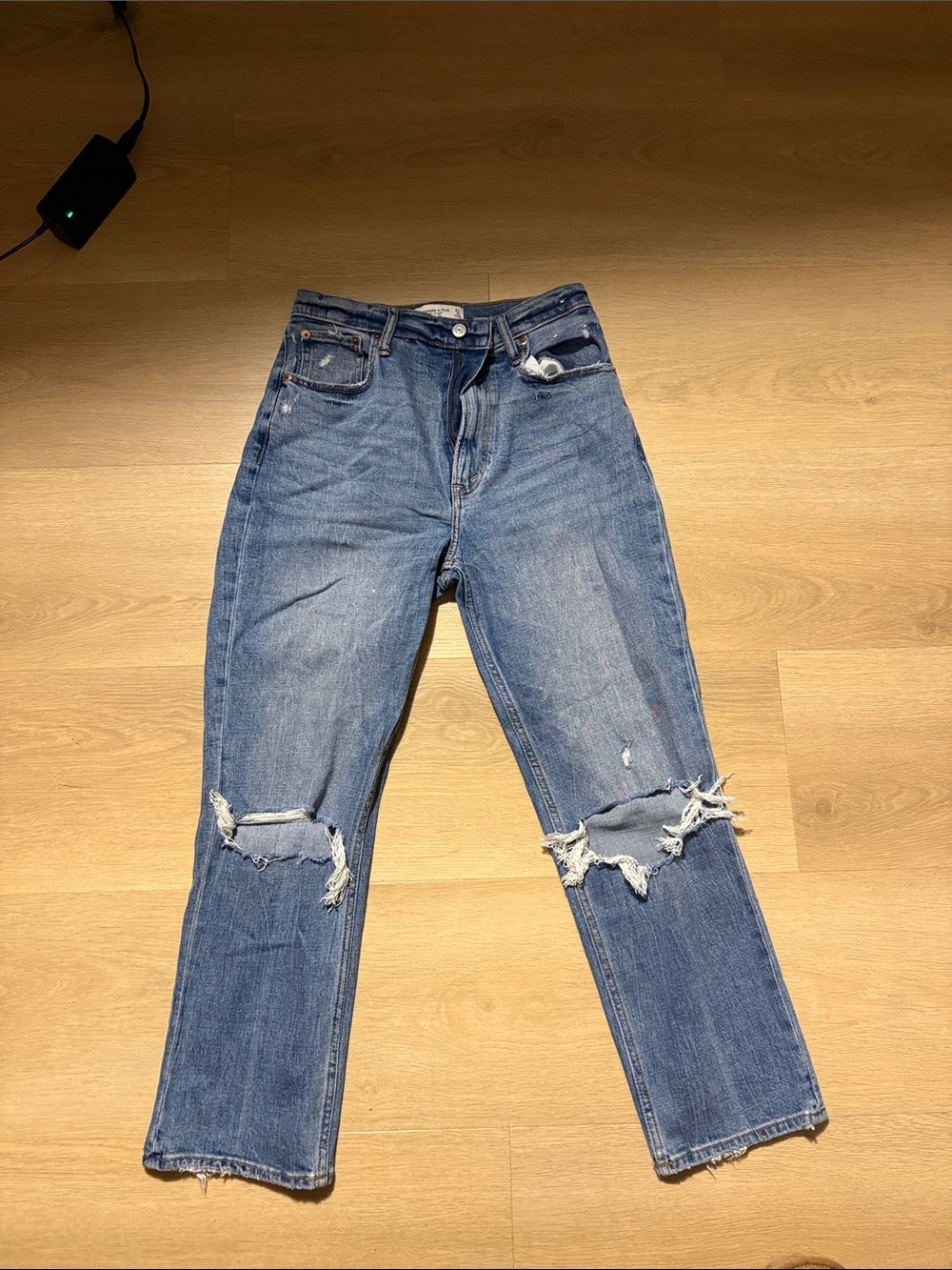 Abercrombie & Fitch High Rise Curve Women's Jeans